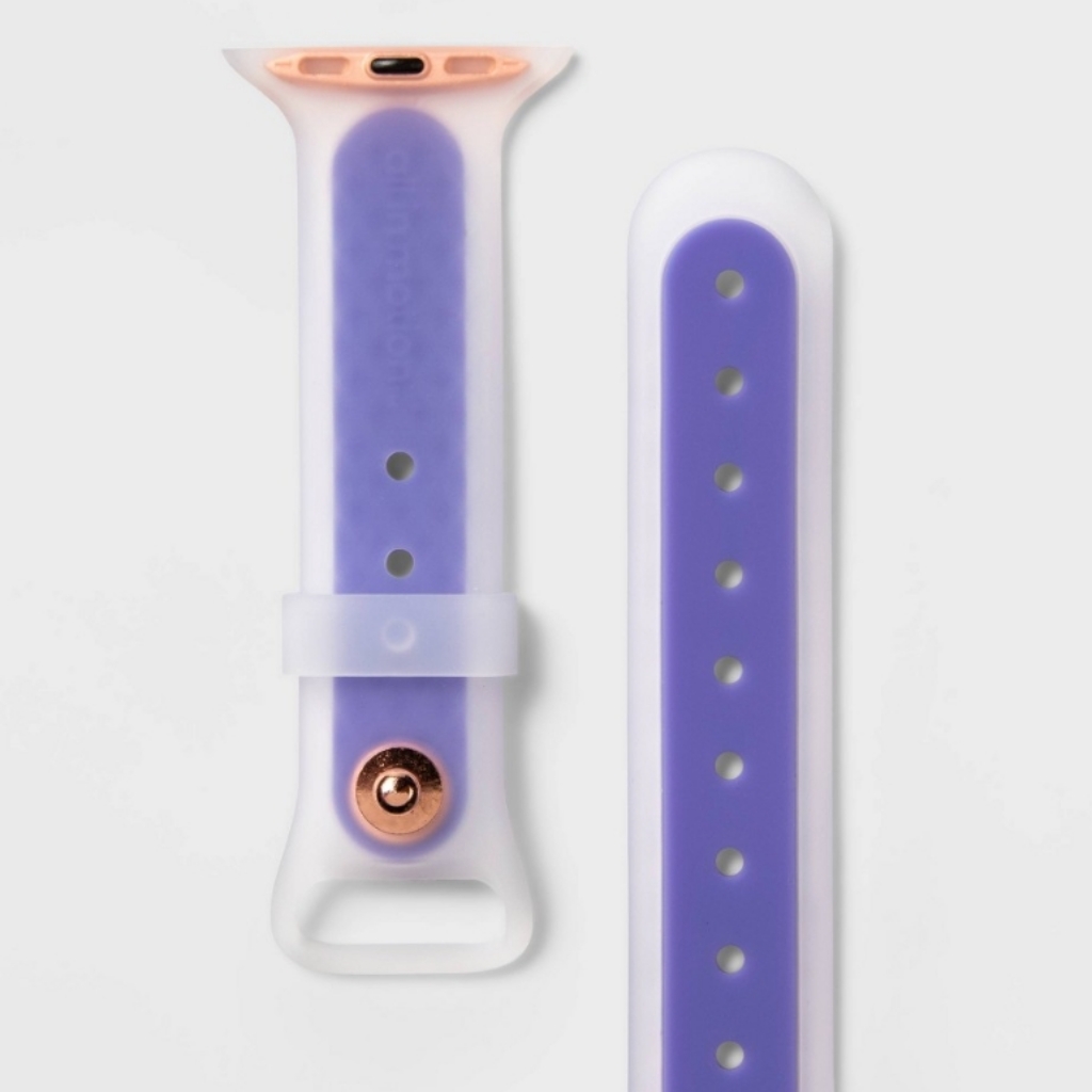 Nib All In Motion Apple Watchband Periwinkle Envy
